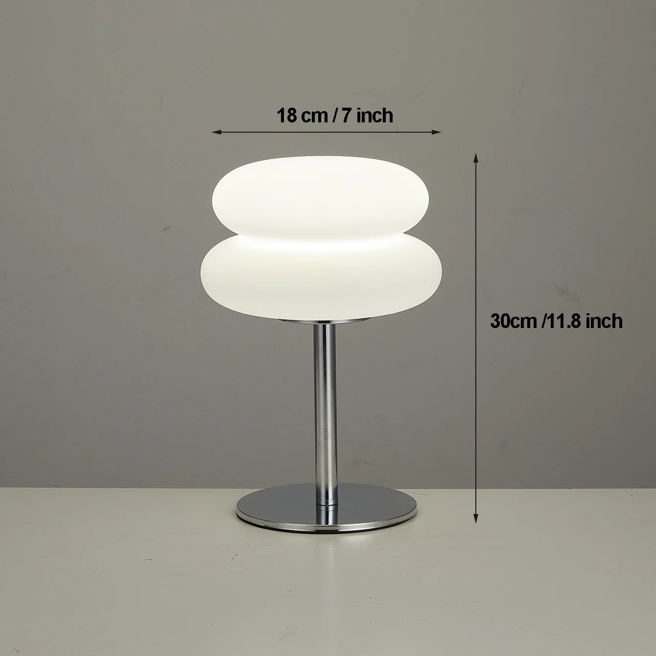 Lampe de table LED Bauhaus – Design Champignon Moderne