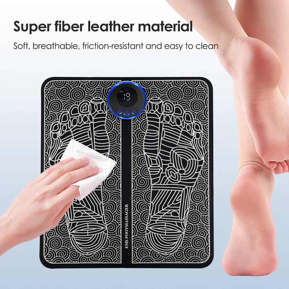 tapis de massages EMS pour les pieds relaxation musculaire