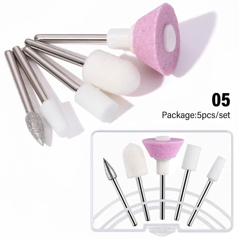 💅 Kit de Manucure Électrique 6 en 1 – Pour des Ongles Parfaits à la Maison
